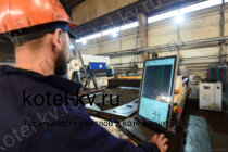 Отопительный котла КВр 0.58 уголь дрова изготовление